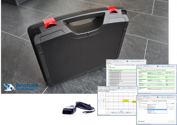 Testerset für VAG. HEX Basis Koffer incl. Diagnose Software Lizenz und Update.