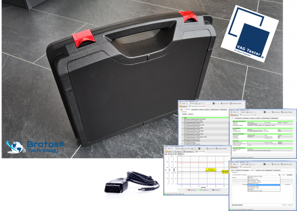 VAG Tester Diagnose Software - Interface für Audi, VW, Seat und Skoda